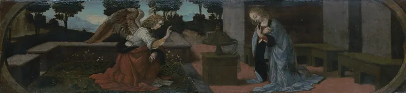 The Annunciation by Lorenzo di Credi