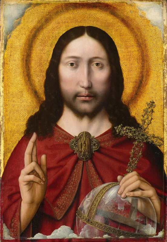 Christ as the Salvator Mundi by Attributed to Quinten Massys, circa 1500–1510, North Carolina Museum of Art, Raleigh