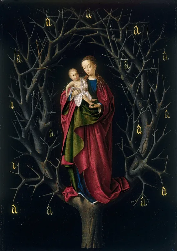 The Virgin of the Dry Tree (Madonna of the Dry Tree) by Petrus Christus