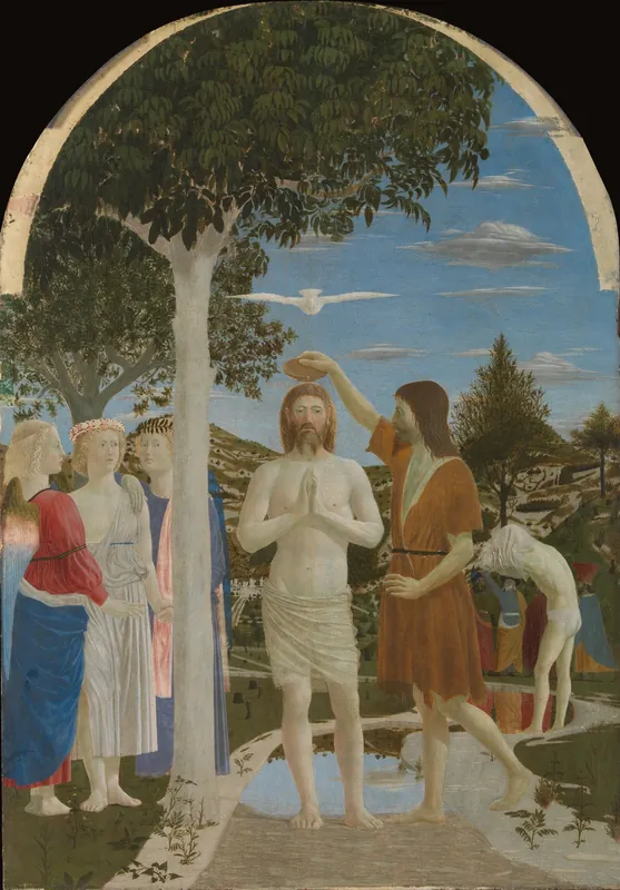 The Baptism of Christ by Piero della Francesca