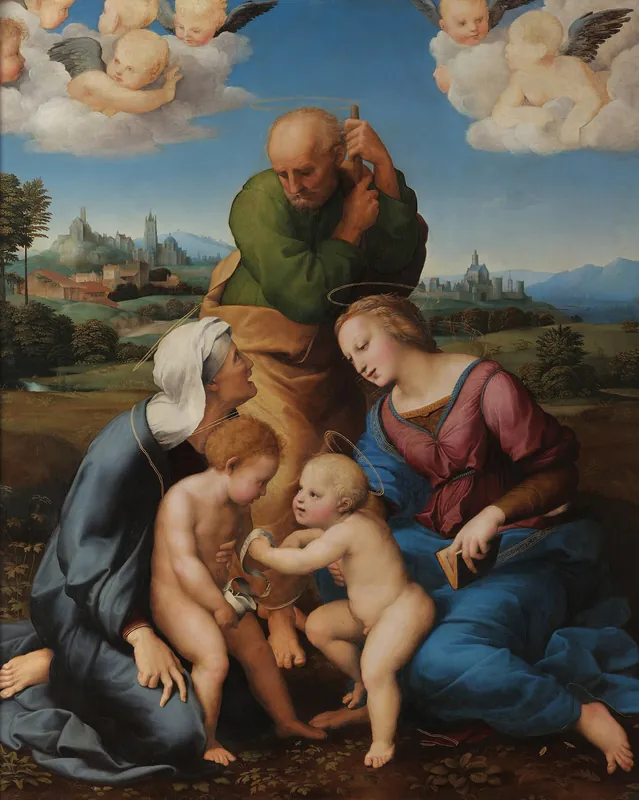 The Canigiani Holy Family by Raphael