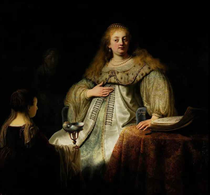 Judith at the Banquet of Holofernes by Rembrandt