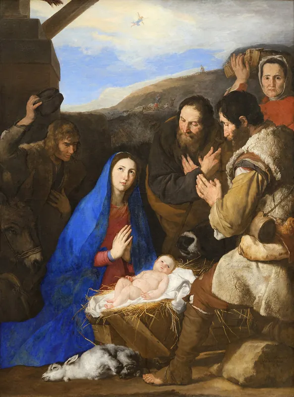 The Adoration of the Shepherds by Jusepe de Ribera