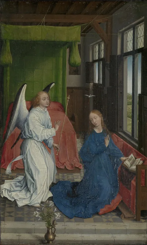 The Annunciation by Rogier van der Weyden