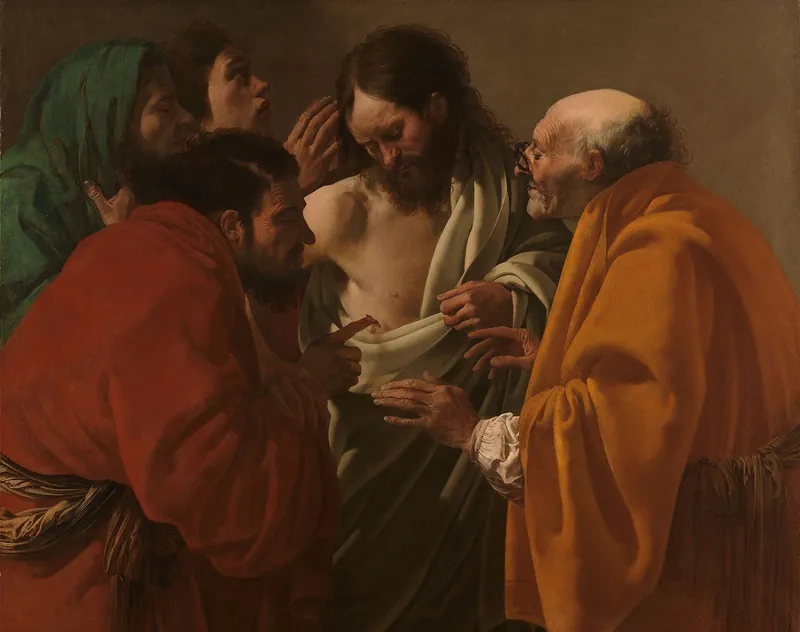 The Incredulity of Thomas by Hendrick ter Brugghen