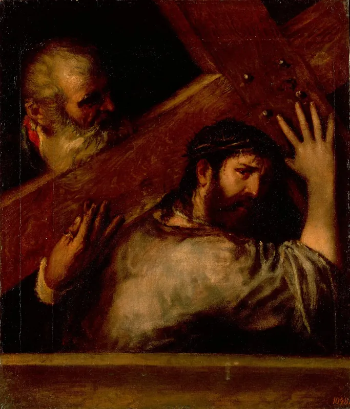 Christ Carrying the Cross by Titian