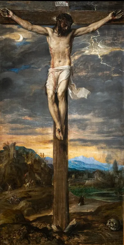 Christ Crucified by Titian