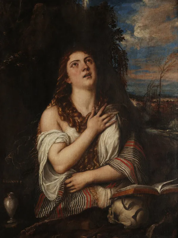 The Penitent Magdalene by Titian