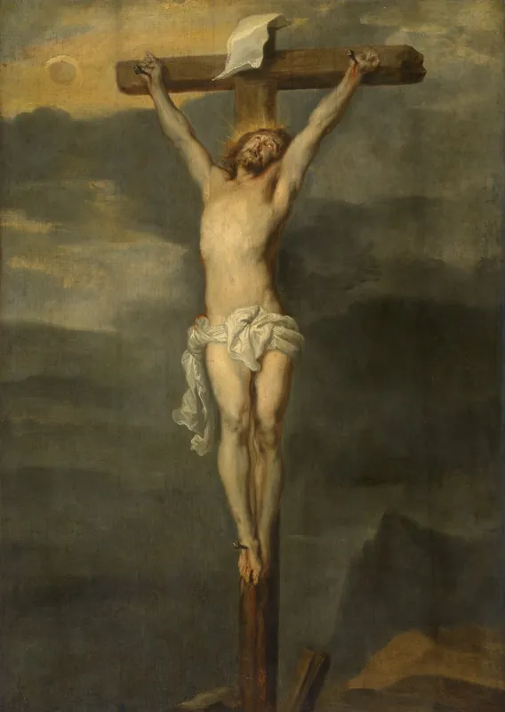 Christ on the Cross (Christus aan het kruis) by Anthony van Dyck