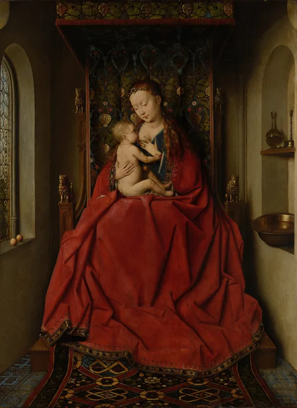 The Lucca Madonna by Jan van Eyck