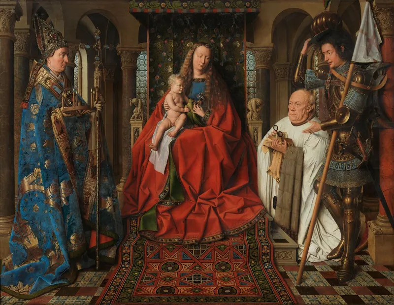 Madonna of Canon van der Paele by Jan van Eyck