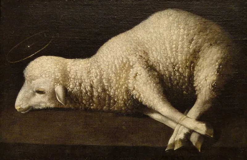 Agnus Dei by Francisco de Zurbarán