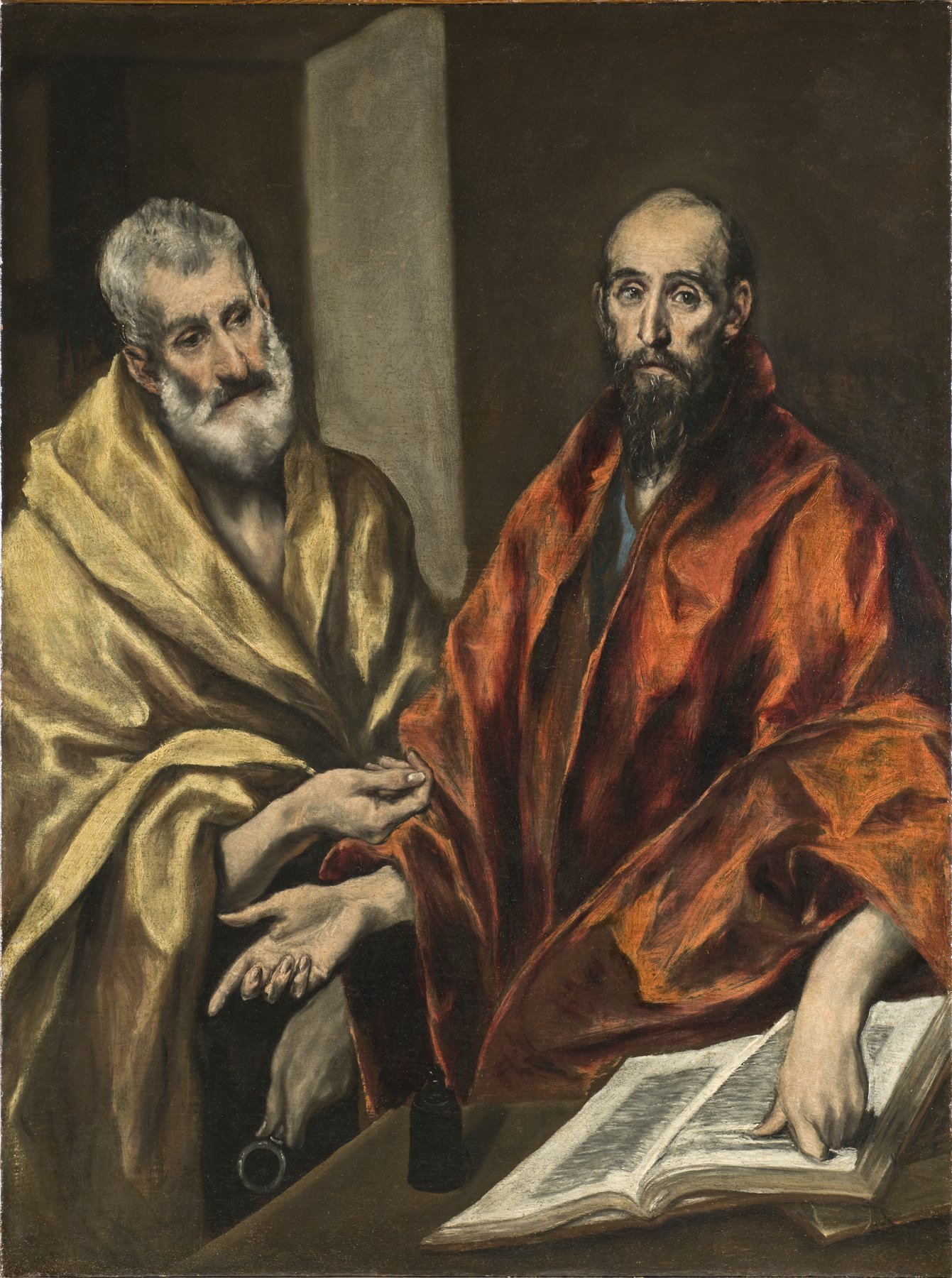 Saint Peter and Saint Paul by El Greco, c. 1605–1608, Nationalmuseum, Stockholm