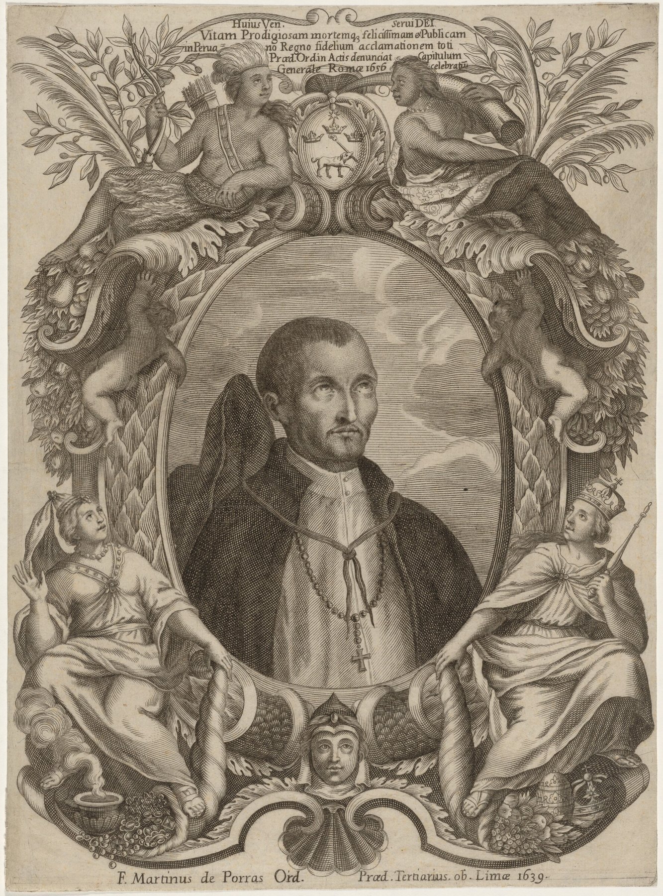 Friar Martinus de Porras by Unknown artist, 1656 or later, National Gallery of Art, Washington
